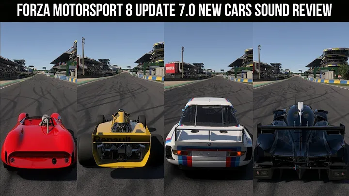 FORZA MOTORSPORT 8 UPDATE 7.0 | NEW 10 CARS SOUND AND TOP SPEED REVIEW.... |
