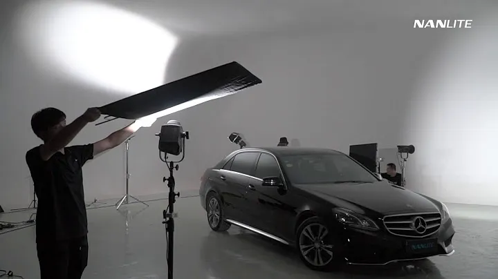 Nanlite Forza500 LED  Mercedes Benz | 4000W лампа накаливания ≈ 500W Forza 500 LED