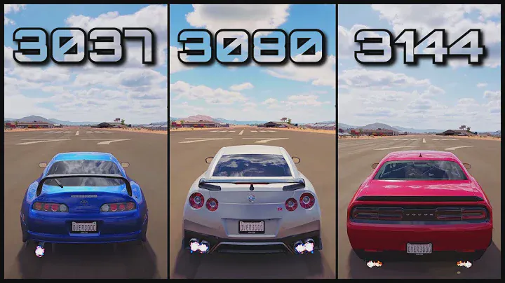 The Ultimate +3000hp Battle! | Forza Horizon 3 | Supra vs GTR vs Hellcat