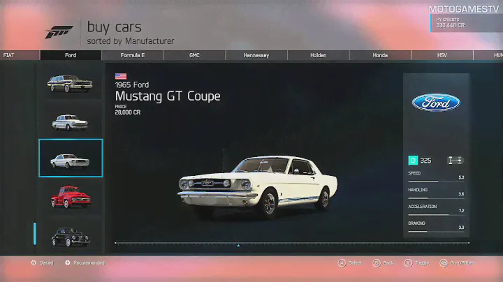 All Cars from Forza Motorsport 6 (08.09.2015)