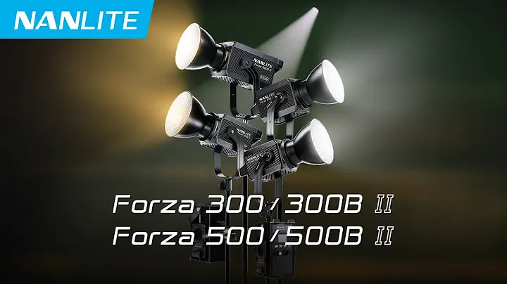 Nanlite Forza 300/300B II & Forza 500/500B II | Match Any Light Source