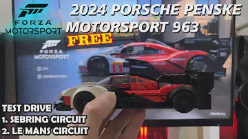 PORSCHE PENSKE 963 2024 TEST DRIVE- FORZA MOTORSPORT