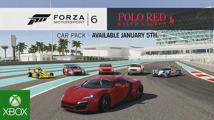 Forza Motorsport 6 Ralph Lauren Polo Red Car Pack