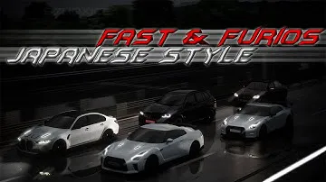 Форсаж | Fast & Furious: Japanese Style | Assetto Corsa | AC