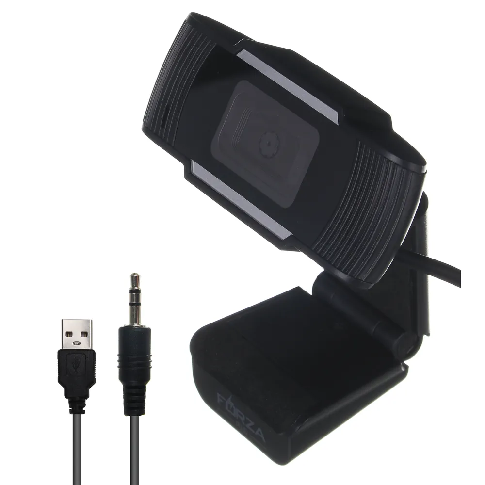 FORZA Веб-камера проводная, питание от USB, VGA(640x480), встроенный микрофон-2