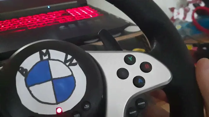 як настроїти руль Genesis Seaborg 400 в Forza  5 настройка і вирішення проблеми з великой затримкой